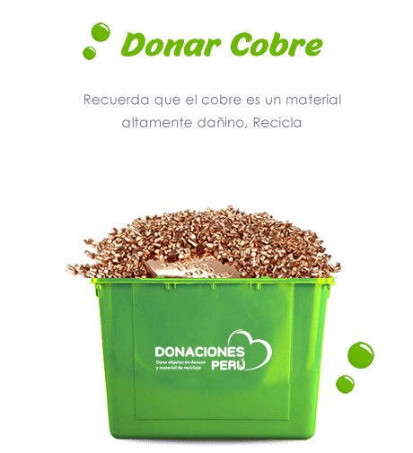 Donar cobre Lima 2024 Donar Perú