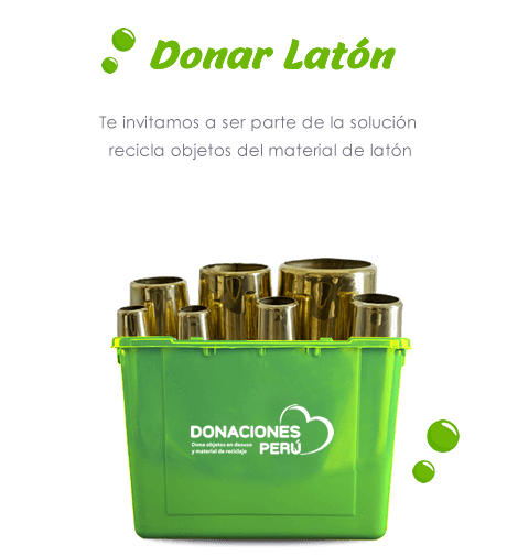 Donar latón Lima 2024 Donar Perú
