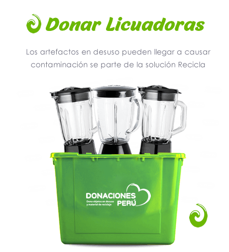 Donar licuadoras Lima 2024 Donar Perú