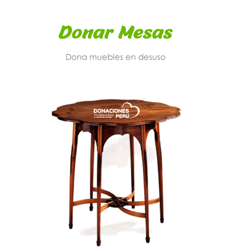 Donar mesas Lima 2024 Donar Perú