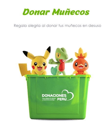 Donar muñecos Lima 2024 Donar Perú