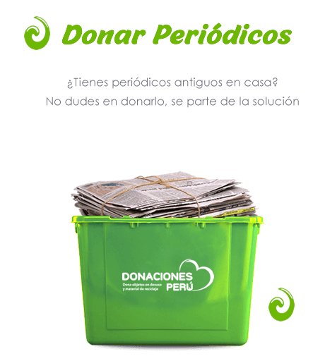 Donar periódico Lima 2024 Donar Perú