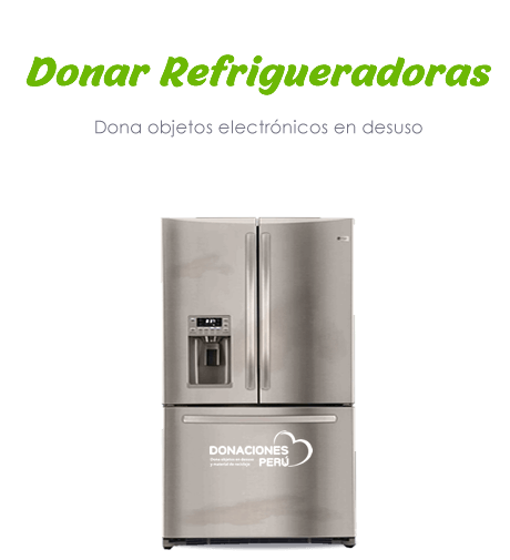 Donar refrigueradoras Lima 2024 Donar Perú